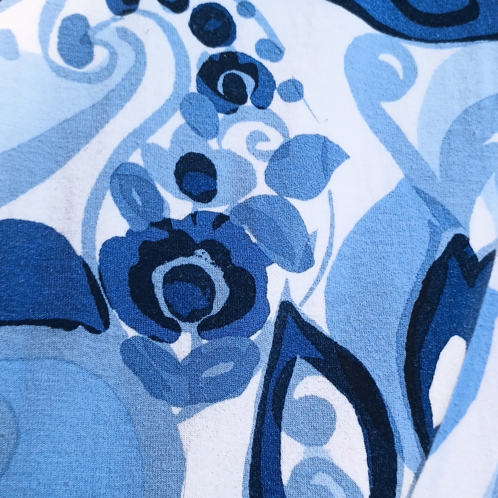 Ruby Rd. Abstract Floral Blouse - Picture 3 of 6